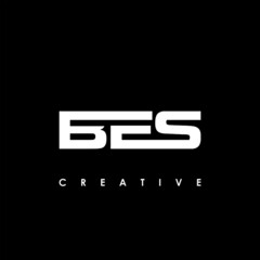 BES Letter Initial Logo Design Template Vector Illustration