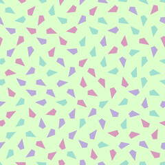 Seamless abstract geometric pattern. Beautiful for textile or paper print. Vector illustration. Cute repeating background.