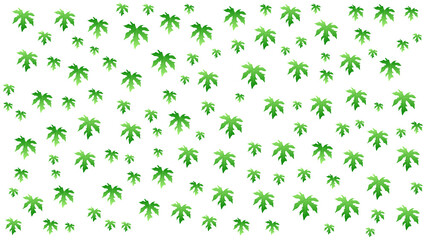 pattern leaves background, white background design