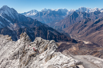 Ama Dablam Climb to Camp 2, Himalaya