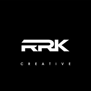 RRK Letter Initial Logo Design Template Vector Illustration