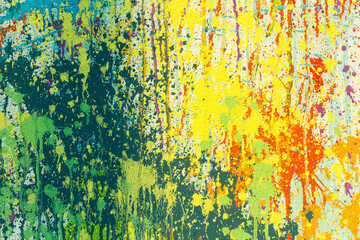 Obraz na płótnie Canvas Colorful Splashes