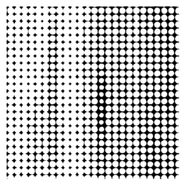 Dots texture background - abstract halftone stock vector template