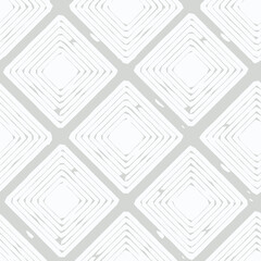 Dynamic geometrical seamless pattern print with simple linear structures background design 