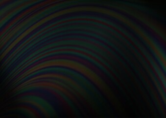 Dark Silver, Gray vector pattern with lava shapes.