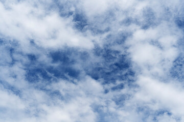 Obraz premium Beautiful cloud with blue sky natural background