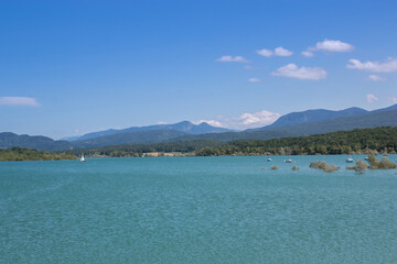 Fototapeta na wymiar Lac de Montbel, Ariège
