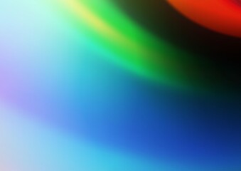 Obraz premium Dark Multicolor, Rainbow vector abstract blurred background.