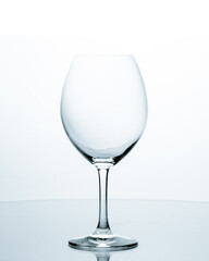 empty wine glass