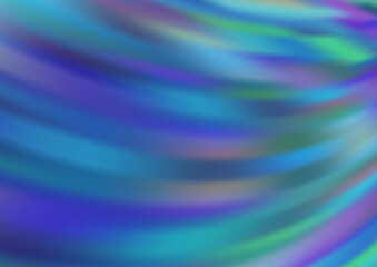 Fototapeta premium Light BLUE vector blurred shine abstract background.