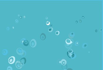 Light BLUE vector layout with circle shapes.