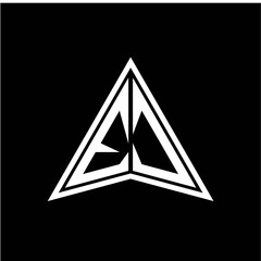 E J initials in the form of a modern minimalist arrow. perfect for letters, game profiles, computer arrows and more