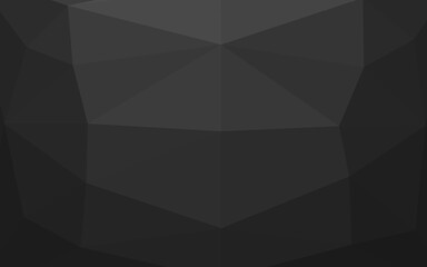 Obraz premium Dark Silver, Gray vector abstract mosaic backdrop.
