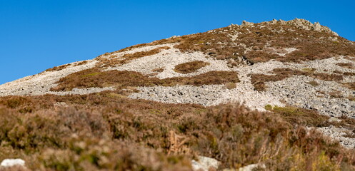 The great Sugarloaf mountain in Wicklow Ireland. Great treking time and outdoor activities idea.