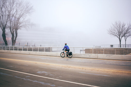Puerto Madero Fog Day