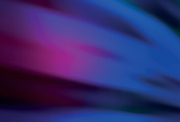 Fototapeta premium Dark Pink, Blue vector blurred bright texture.