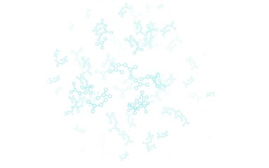 Light Pink, Blue vector backdrop with artificial intelligence data.