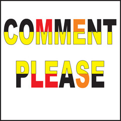 comment please