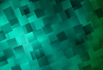 Light Green vector texture in rectangular style.