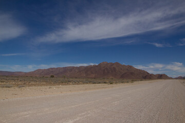 Landschaft auf dem Weg nach Lüderitz