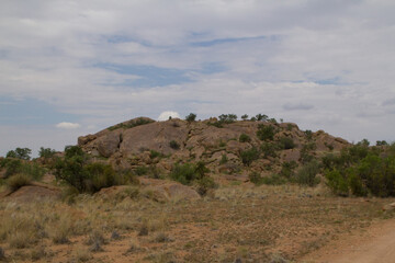 Im Ugab Flußbett in Namibia