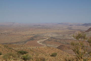 Landschaft in Namibia im Südwesten