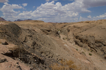 Im Ugab Flußbett in Namibia