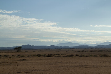 Wüstenlandschaft in Namibia