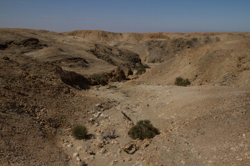 Mondlandschaft in  Namibia