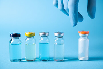 Choice between different coronavirus vaccines.