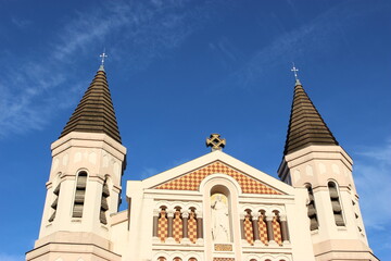 Obraz premium Façade de l'église du Sacré-Coeur à Besançon 1