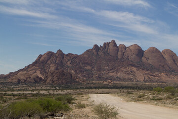 Landschaft in Namibia im Südwesten