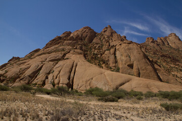 Landschaft in Namibia im Südwesten