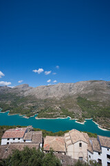 Fototapeta premium Guadalest near Benidorm, in the Costa Blanca Region of Spain