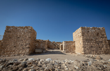 Tel Arad is an archaeological tel, or mound, located west of the Dead Sea