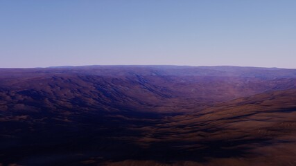 alien planet landscape, science fiction illustration, view from a beautiful planet, beautiful space background 3d render
