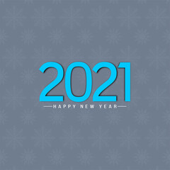 Happy new year 2021 decorative elegant background