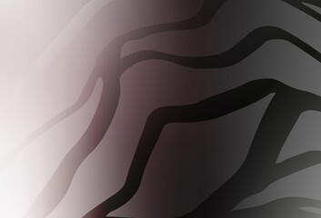 Light Gray vector glossy abstract layout.