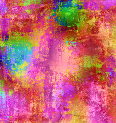 Grunge style artistic concept abstract background.