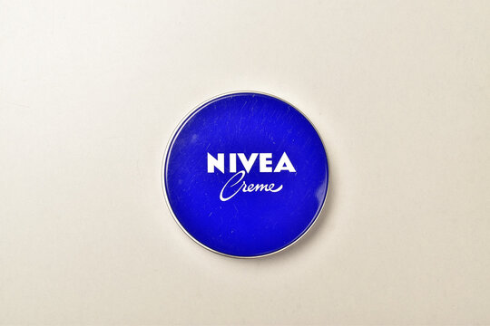 nivea cream isolated on white background, personal care brands