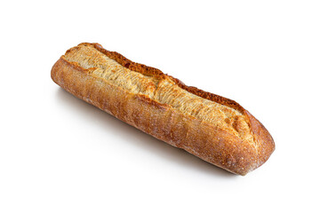 Fresh rustic baguette with a crisp Golden crust