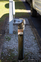 Enjoying the campground at Salt Springs State Park in Florida