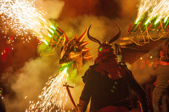 Fiesta de los Demonios , Palma de Mallorca , Espa&ntilde;a