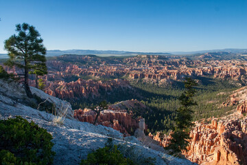 Bryce Canyon landscape at sunrise