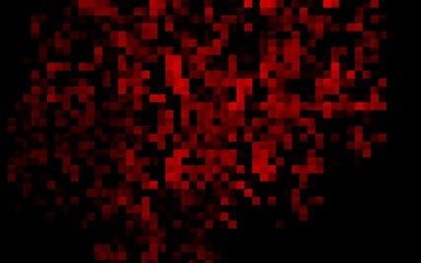 Dark Red vector pattern in square style.