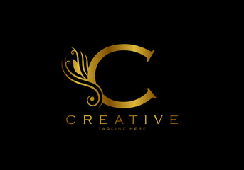 Letter C Luxury Logo Template