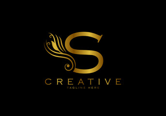 Letter S Luxury Logo Template
