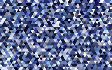Dark Red vector triangle mosaic pattern. Colorful illustration in abstract style with gradient. Triangular pattern for your business design.