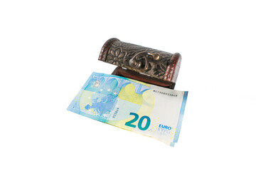 Money in a small box 1