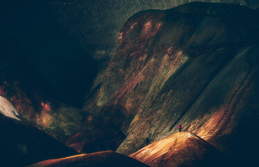 fire in the mountain